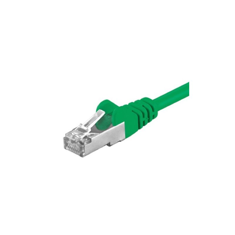 CAT5e FTP patchkabel 0,5m groen