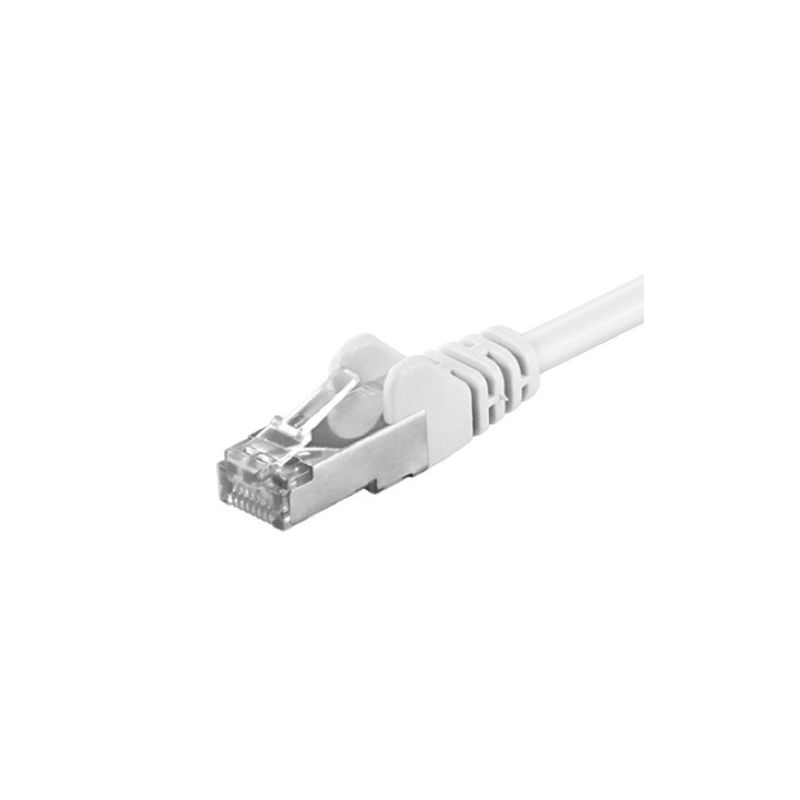 CAT5e FTP patchkabel 1m wit