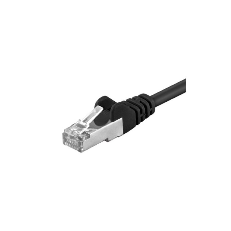 CAT5e FTP patchkabel 3m zwart