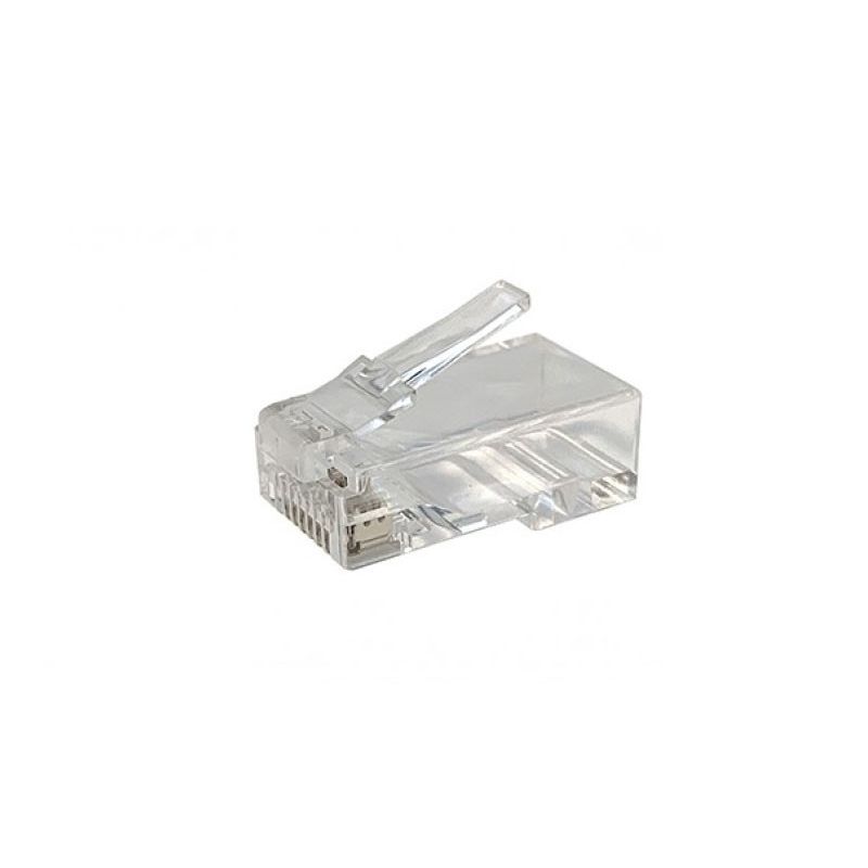 CAT5e Connector RJ45 - Unshielded - voor solid en stranded kabels