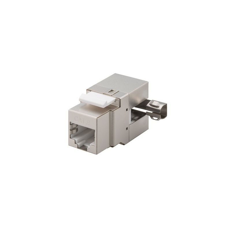 CAT6 STP Keystone Connector - Toolless Angled