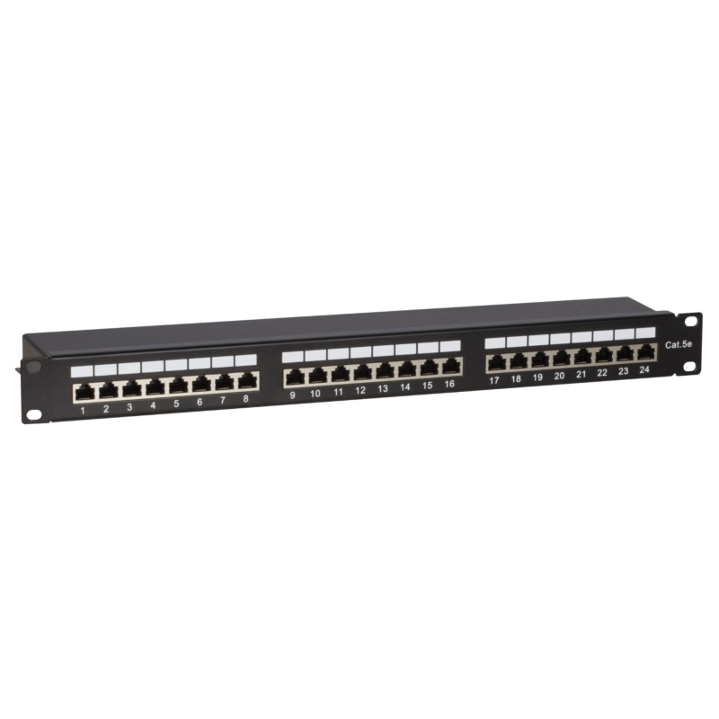 Patchpaneel Cat5e FTP 24 poorts