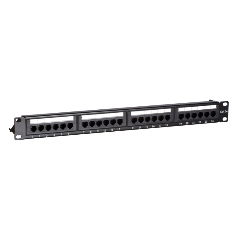 Patchpaneel Cat5e UTP  24 ports