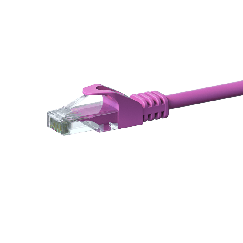 CAT6 patchkabel 2m roze - CCA
