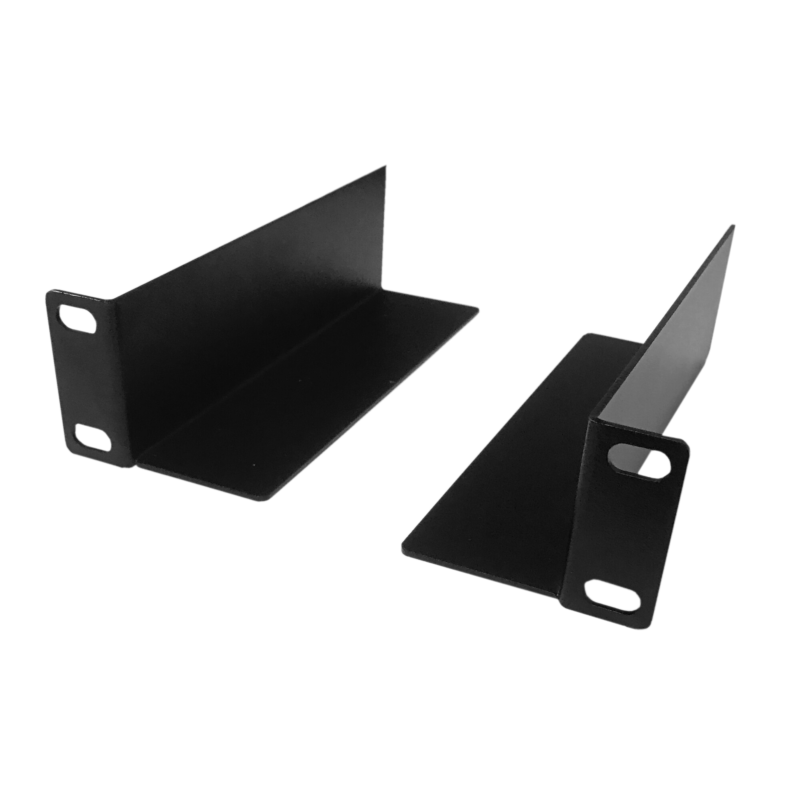 10" , L-beugel kast, 136 mm, 2-Pack, zwart