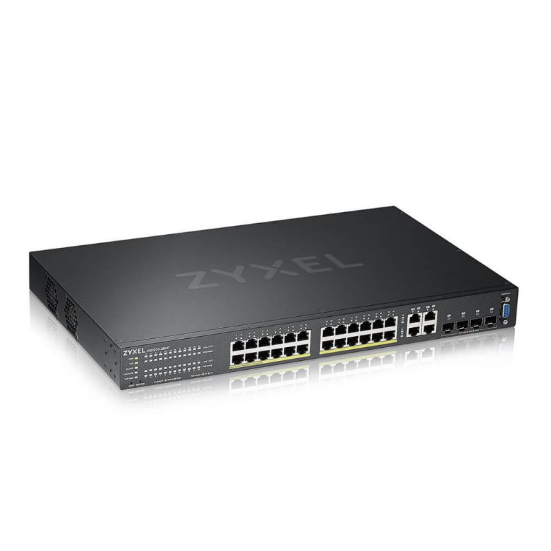 Zyxel 28-poorts GS2220 managed PoE+ switch