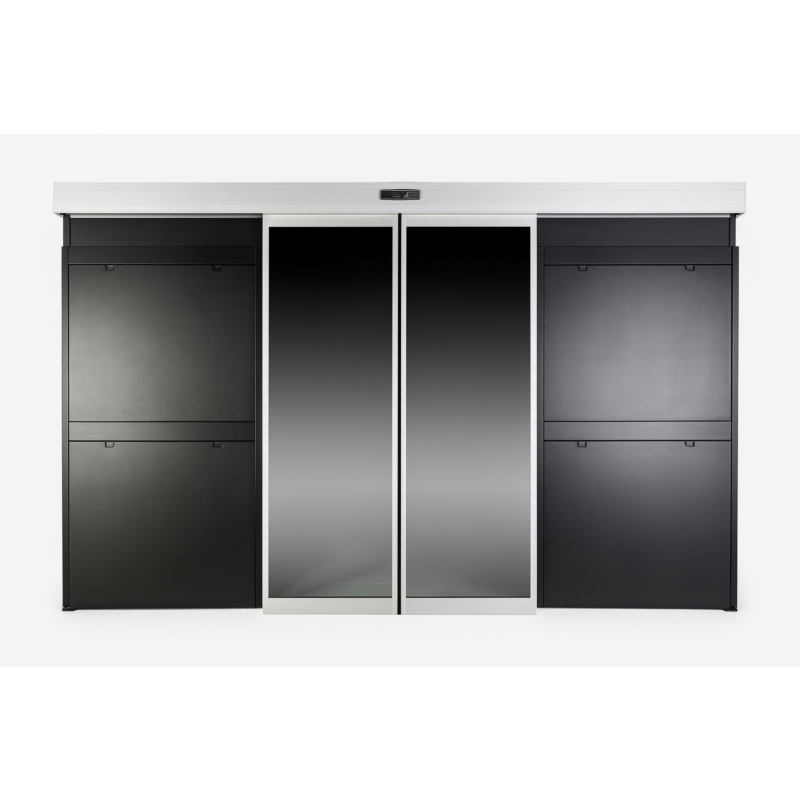 Datacenter schuifdeuren, semi automatische bediening