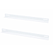 L-steunpaneel, speciaal voor onze wandkasten van 600mm diep - wit