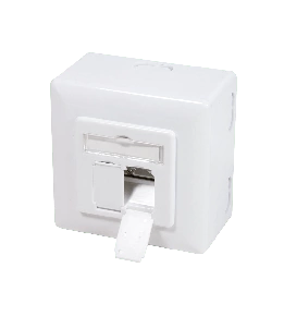 Wandcontactdozen opbouw